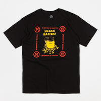 Obey Smash Racism T-Shirt - Black thumbnail