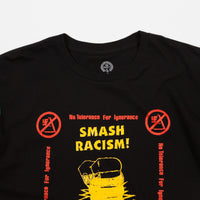 Obey Smash Racism T-Shirt - Black thumbnail