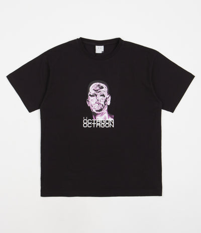 Octagon Noisy T-Shirt - Black / Purple