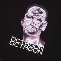 Octagon Noisy T-Shirt - Black / Purple thumbnail