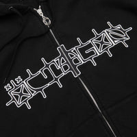 Octagon Surudoi Zip Hoodie - Black thumbnail