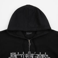 Octagon Surudoi Zip Hoodie - Black thumbnail