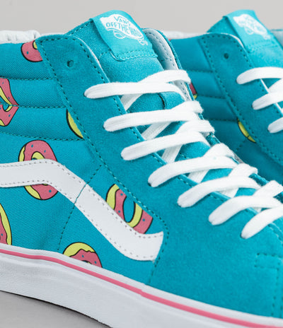 Odd Future x Vans Sk8-Hi OF Donut Shoes - Scuba Blue