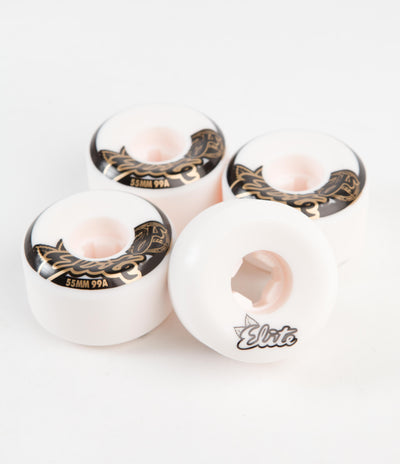 OJ Elite Hardline 99a Wheels - White - 55mm