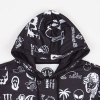 Paradise NYC Decal Hell Hoodie - Black thumbnail