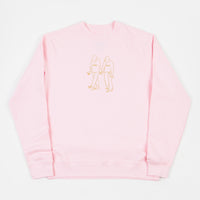 Paradise NYC Gonz Soulmates Crewneck Sweatshirt - Pink thumbnail