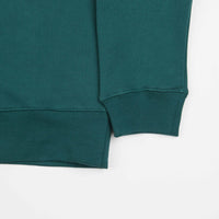 Parlez Aback Quarter Zip Sweatshirt - Deep Teal thumbnail