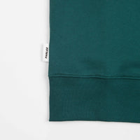 Parlez Aback Quarter Zip Sweatshirt - Deep Teal thumbnail