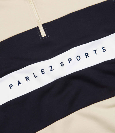 Parlez Aback Quarter Zip Sweatshirt - Ecru