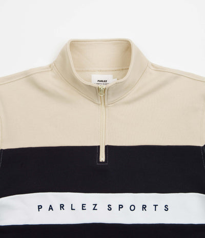 Parlez Aback Quarter Zip Sweatshirt - Ecru