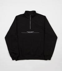 Parlez Bar 1/4 Zip Sweatshirt - Black