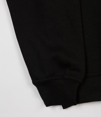 Parlez Bar 1/4 Zip Sweatshirt - Black