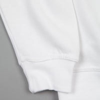 Parlez Bar 1/4 Zip Sweatshirt - White thumbnail