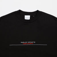 Parlez Bar Long Sleeve T-Shirt - Black thumbnail