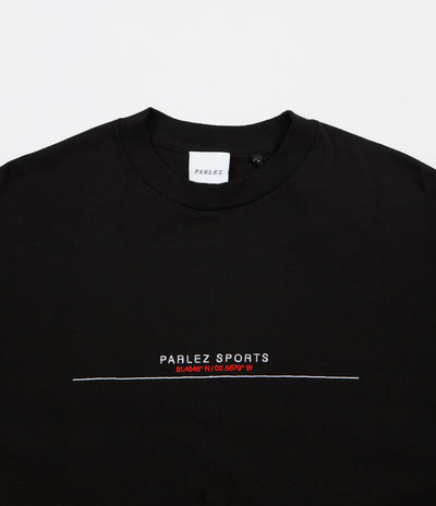 Parlez Bar Long Sleeve T-Shirt - Black