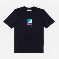 Parlez Barts Organic T-Shirt - Navy thumbnail