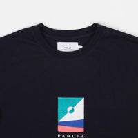 Parlez Barts Organic T-Shirt - Navy thumbnail