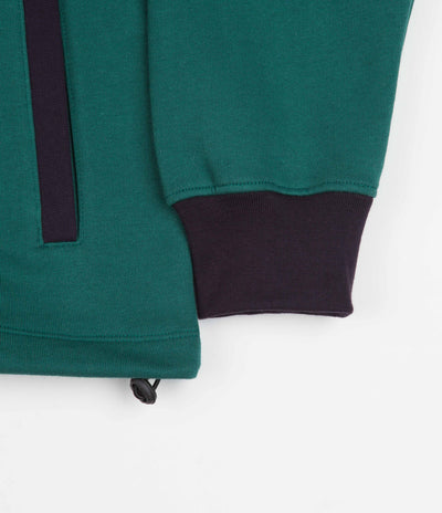 Parlez Bellevue 1/4 Zip Sweatshirt - Deep Teal