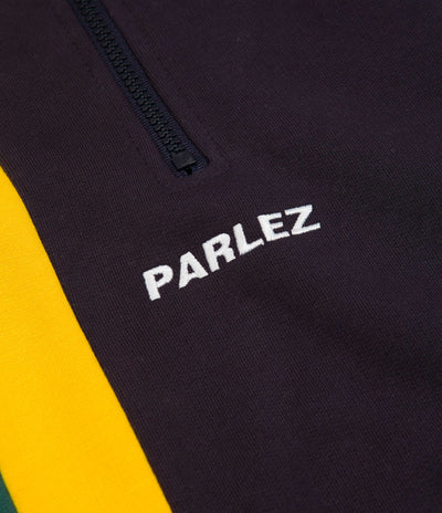 Parlez Bellevue 1/4 Zip Sweatshirt - Deep Teal