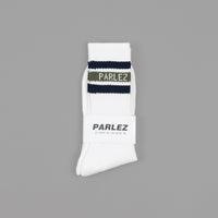 Parlez Block 2 Tone Socks - Khaki thumbnail