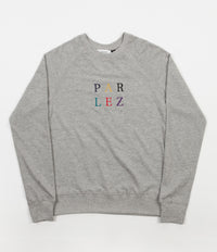 Parlez Block Crewneck Sweatshirt - Heather