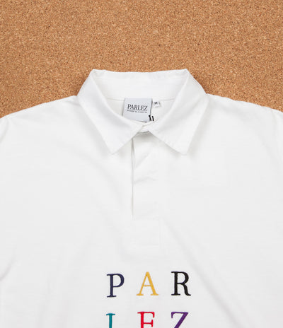 Parlez Block Rugby Shirt - White