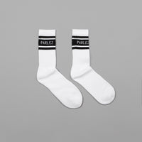 Parlez Block Socks - White / Black thumbnail