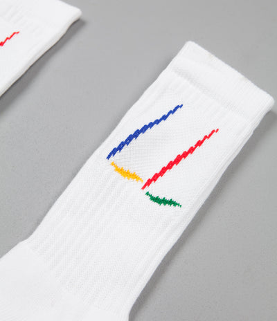 Parlez Cape Socks - White