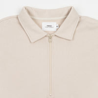 Parlez Cardinal 1/4 Zip Sweatshirt - Ecru thumbnail