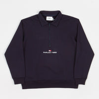 Parlez Cardinal 1/4 Zip Sweatshirt - Navy thumbnail