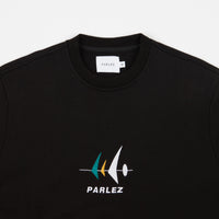 Parlez Carlson Crewneck Sweatshirt - Black thumbnail