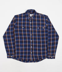 Parlez Carson Shirt - Navy Check