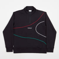 Parlez Cay 1/4 Zip Sweatshirt - Navy thumbnail