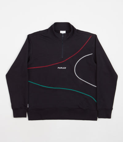 Parlez Cay 1/4 Zip Sweatshirt - Navy