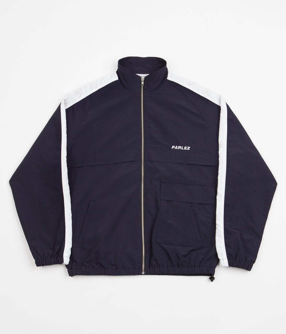 Parlez Chatham Track Jacket - Navy | Flatspot