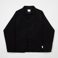 Parlez Cheasapeake Wool Coach Jacket - Black thumbnail