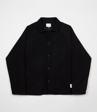 Parlez Cheasapeake Wool Coach Jacket - Black