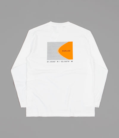 Parlez Coastal Long Sleeve T-Shirt - White