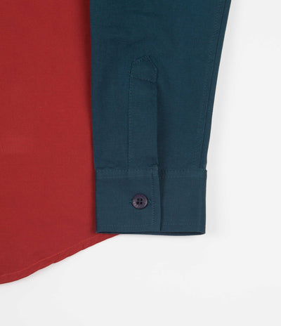 Parlez Colour Block Shirt - Red