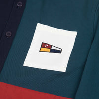 Parlez Colour Block Shirt - Red thumbnail