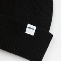 Parlez Cooke Heavy Knit Beanie - Black thumbnail