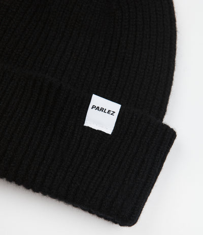 Parlez Cooke Heavy Knit Beanie - Black