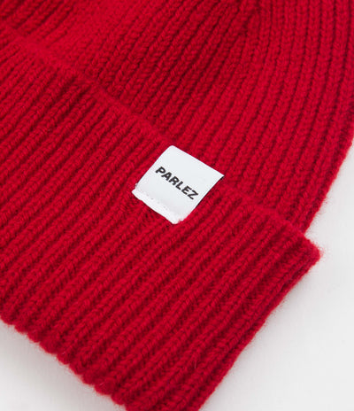 Parlez Cooke Heavy Knit Beanie - Red