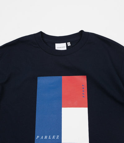 Parlez Court T-Shirt - Navy