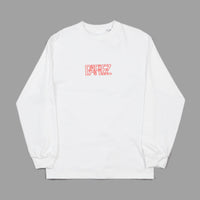 Parlez Crossover Long Sleeve T-Shirt - White thumbnail