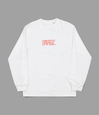 Parlez Crossover Long Sleeve T-Shirt - White