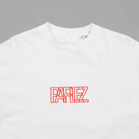 Parlez Crossover Long Sleeve T-Shirt - White thumbnail