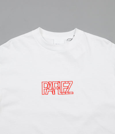 Parlez Crossover Long Sleeve T-Shirt - White