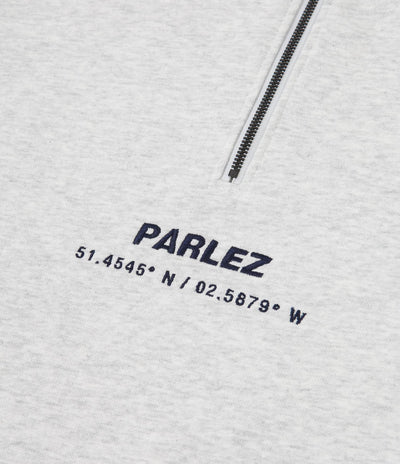 Parlez Cutter Quarter Zip Sweatshirt - Heather