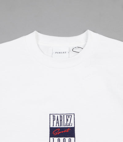 Parlez Edgar T-Shirt - White / Navy